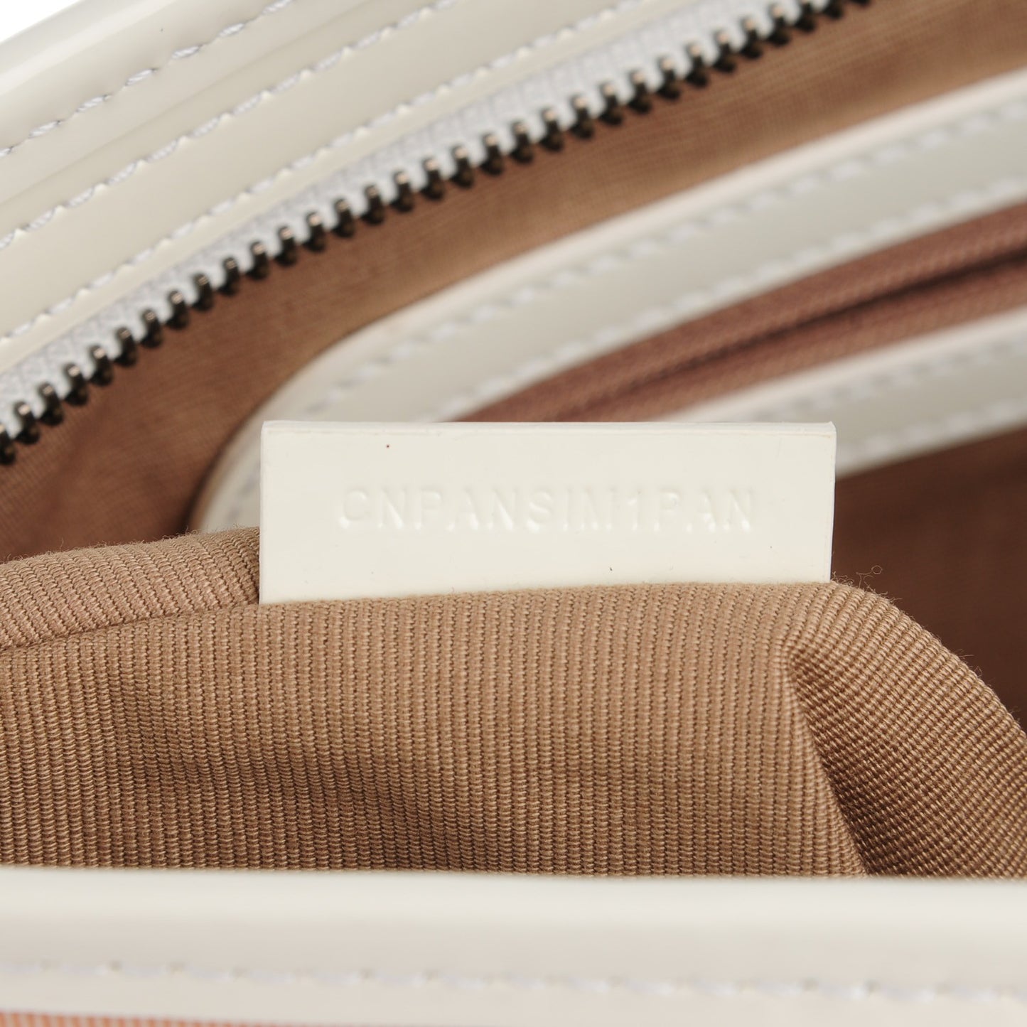 Nova Check Shopper Tote White