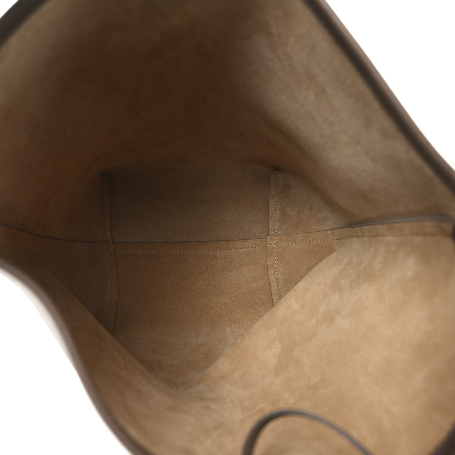 The Row Grained Calfskin Medium N/S Park Tote Dark Olive 5 of 10