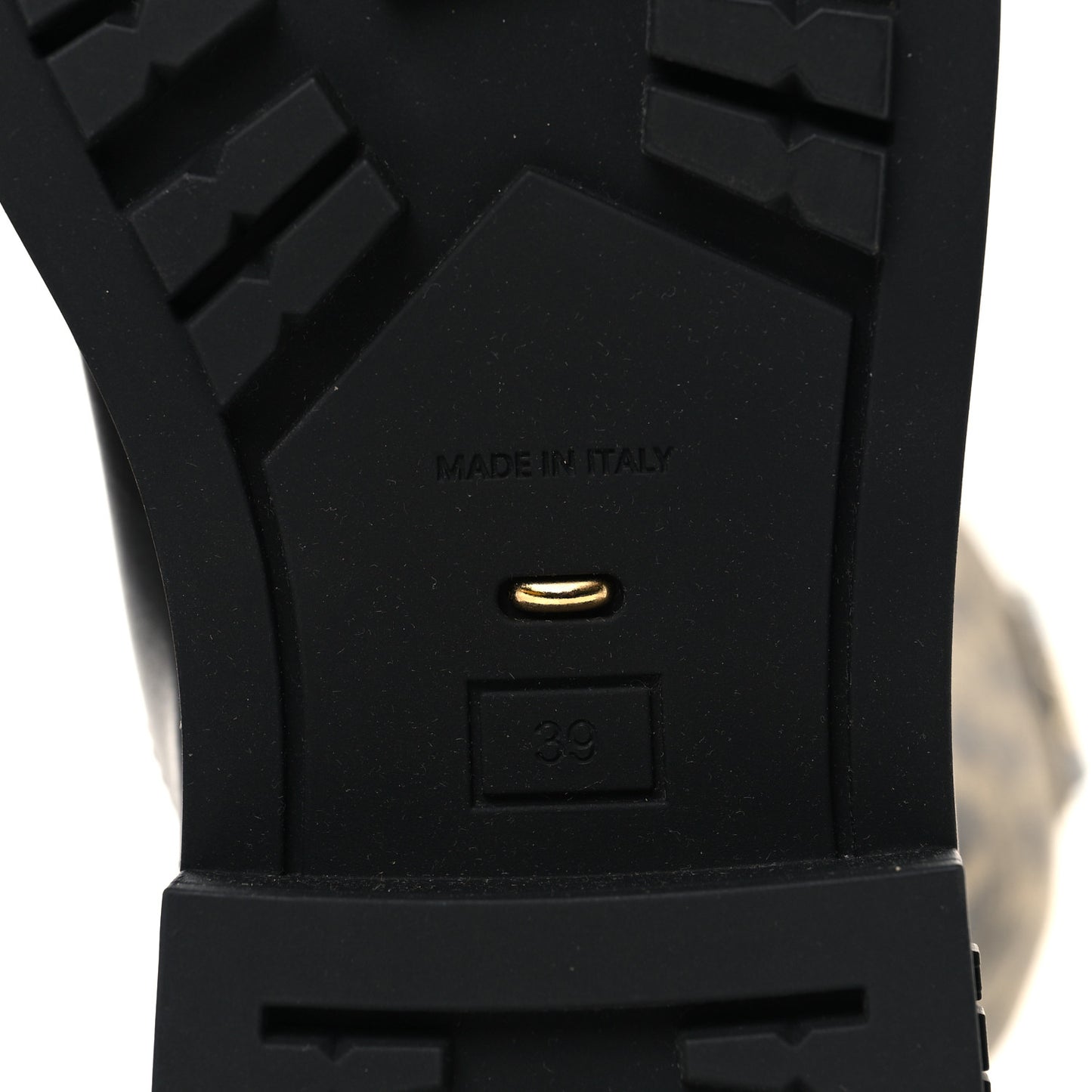 Zucca Calfskin Flip Boots 39 Tobacco Black