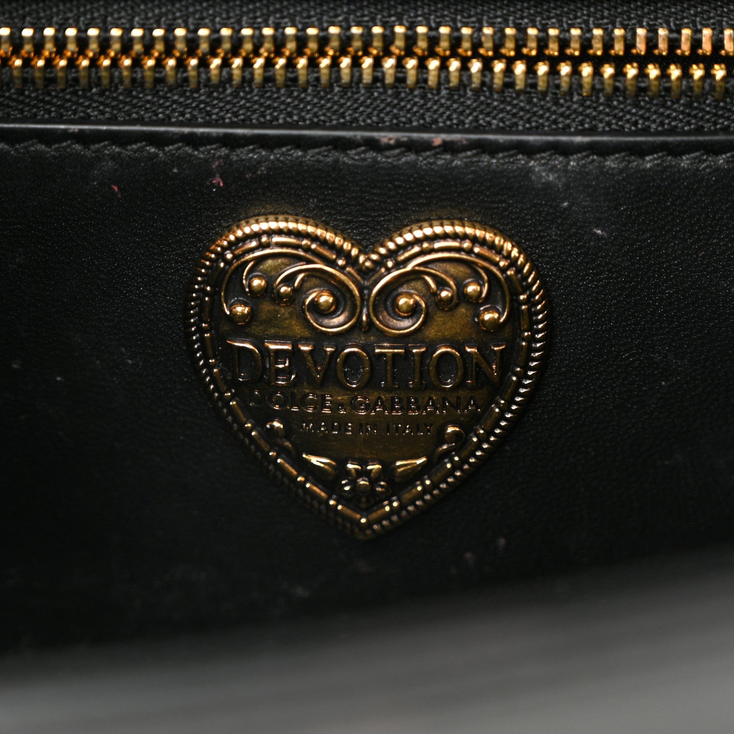 Calfskin Medium Devotion Crossbody Bag Black