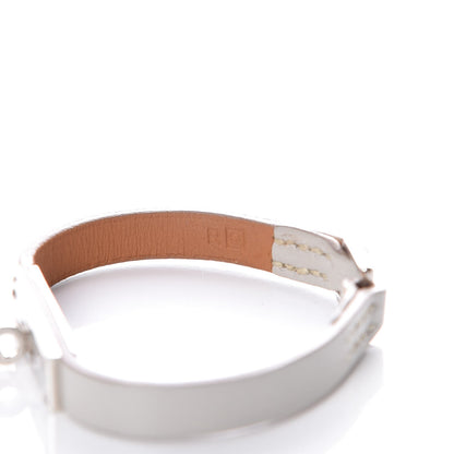 Hermes Tadelakt Micro Kelly Bracelet XS Gris Perle 4 of 6