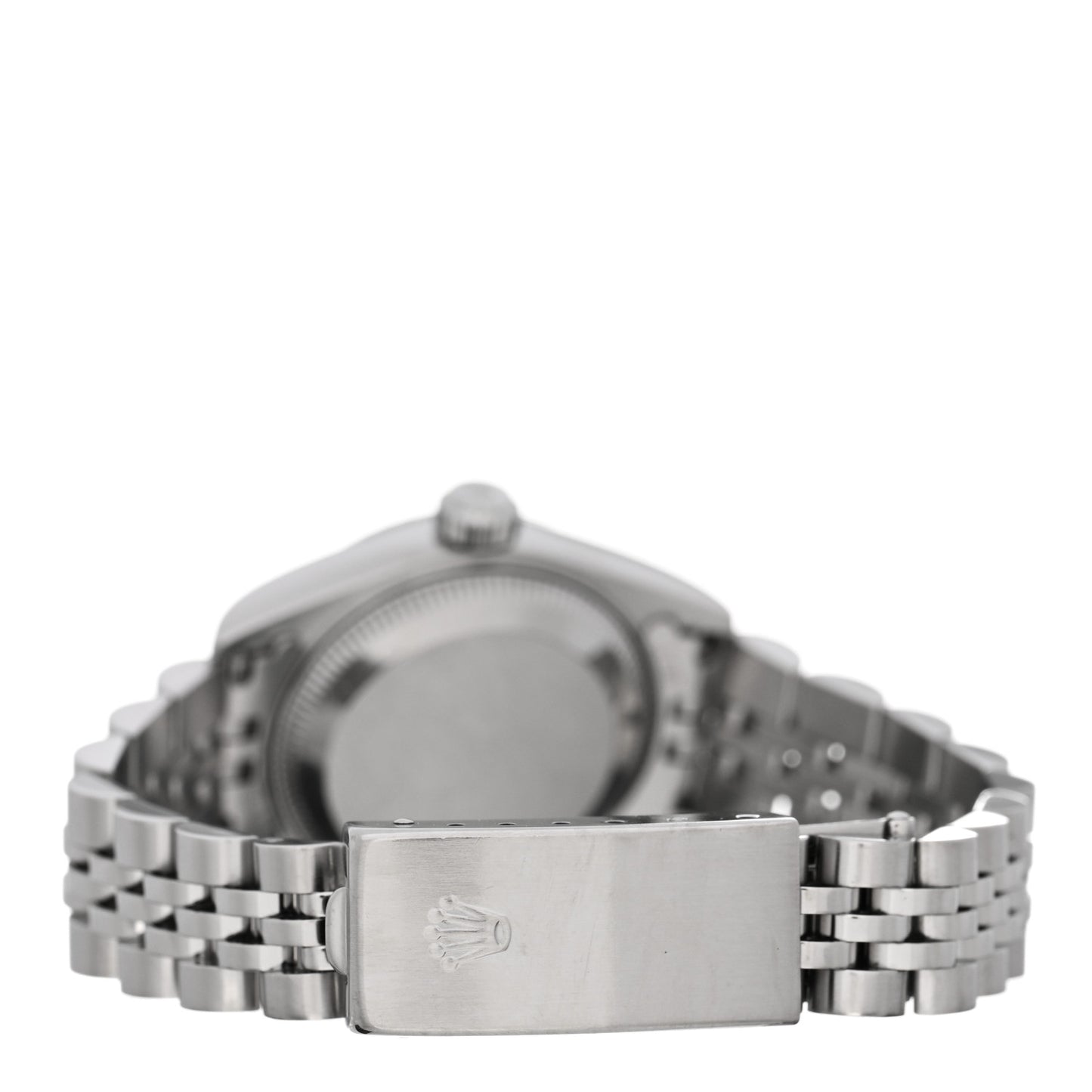 Stainless Steel 18K White Gold 26mm Oyster Perpetual Datejust Watch Pink Roman 69174