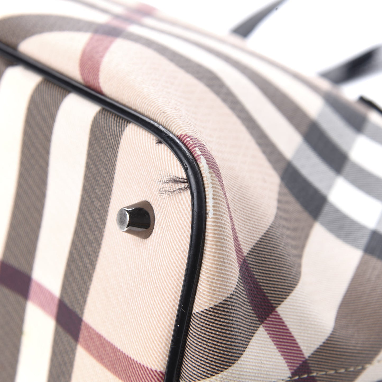 Supernova Check Regent Tote Black