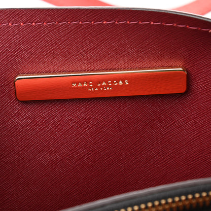 Marc Jacobs Pebbled Calfskin Editor Shopping Tote Red 6 of 12