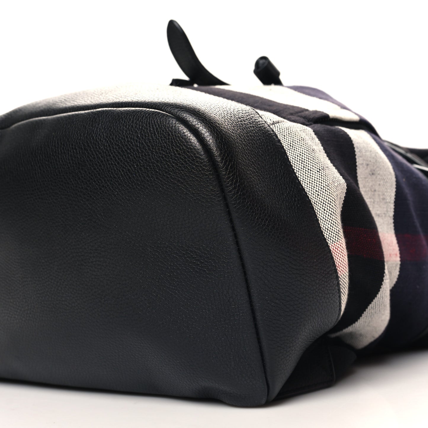 Overdyed Canvas Mega Check Drifton Backpack Black