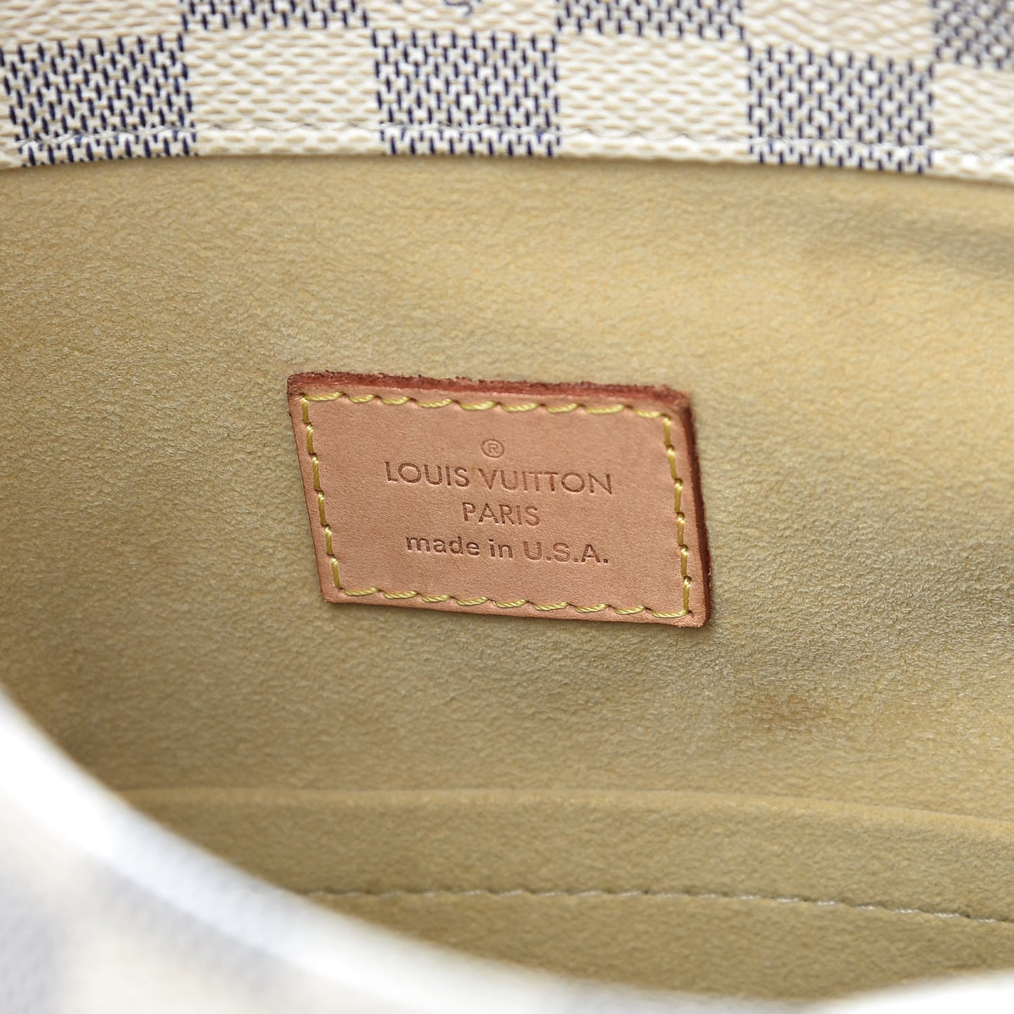 Damier Azur Artsy MM