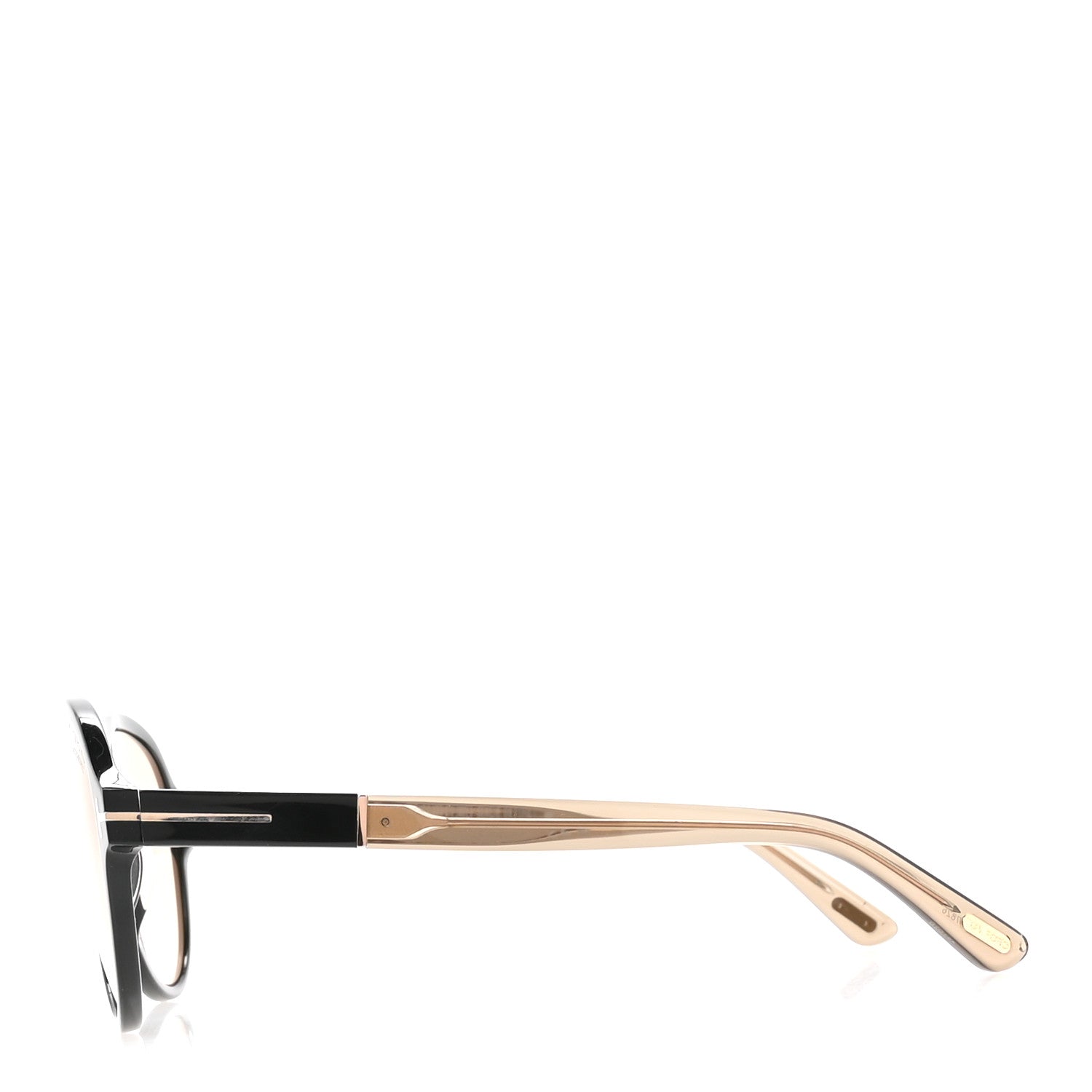 Tom Ford Acetate Quincy Pilot Sunglasses TF1080 Shiny Black Brown 3 of 9