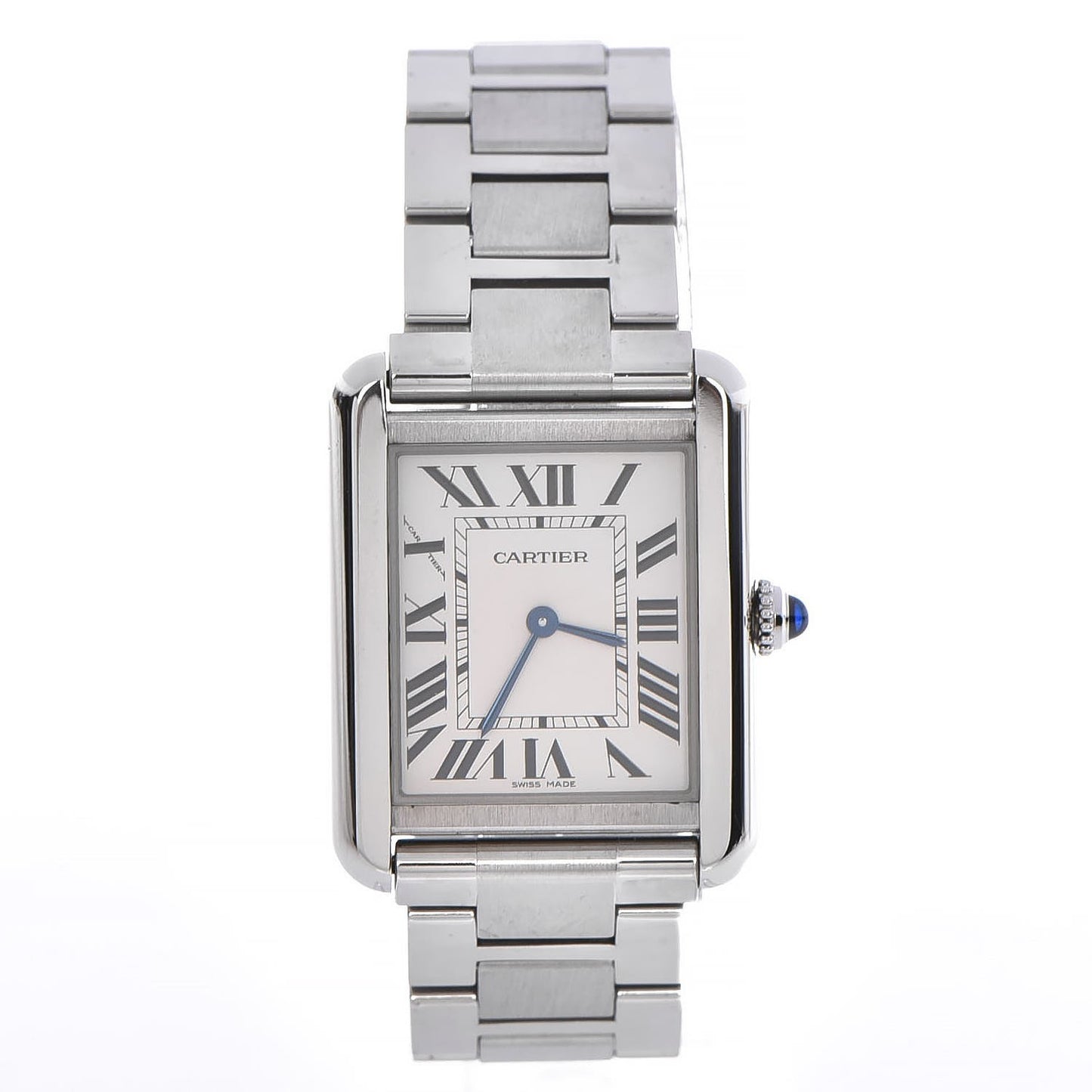 Stainless Steel 24mm Tank Solo Quartz Watch