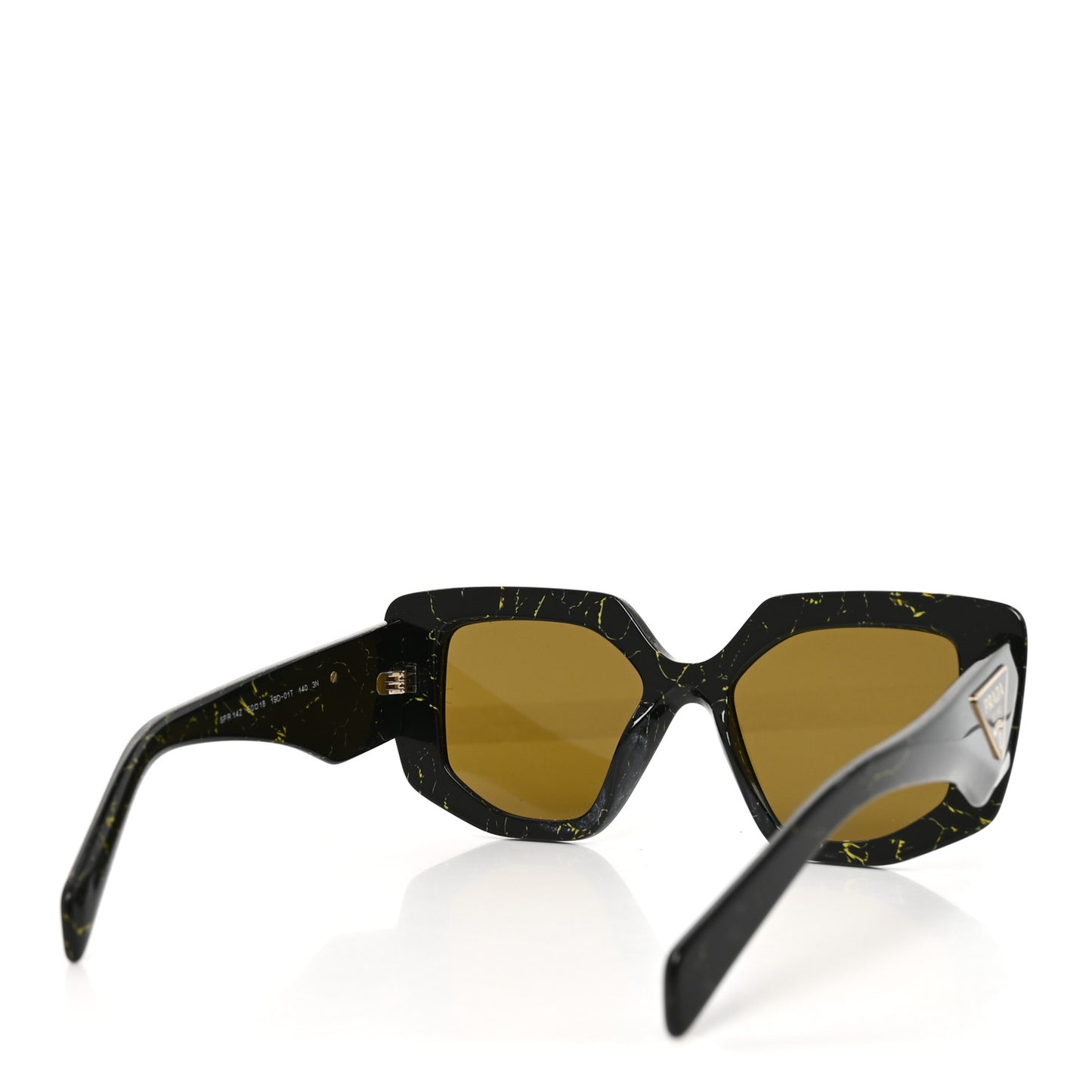 Acetate Symbole Sunglasses SPR 14Z Black Marble