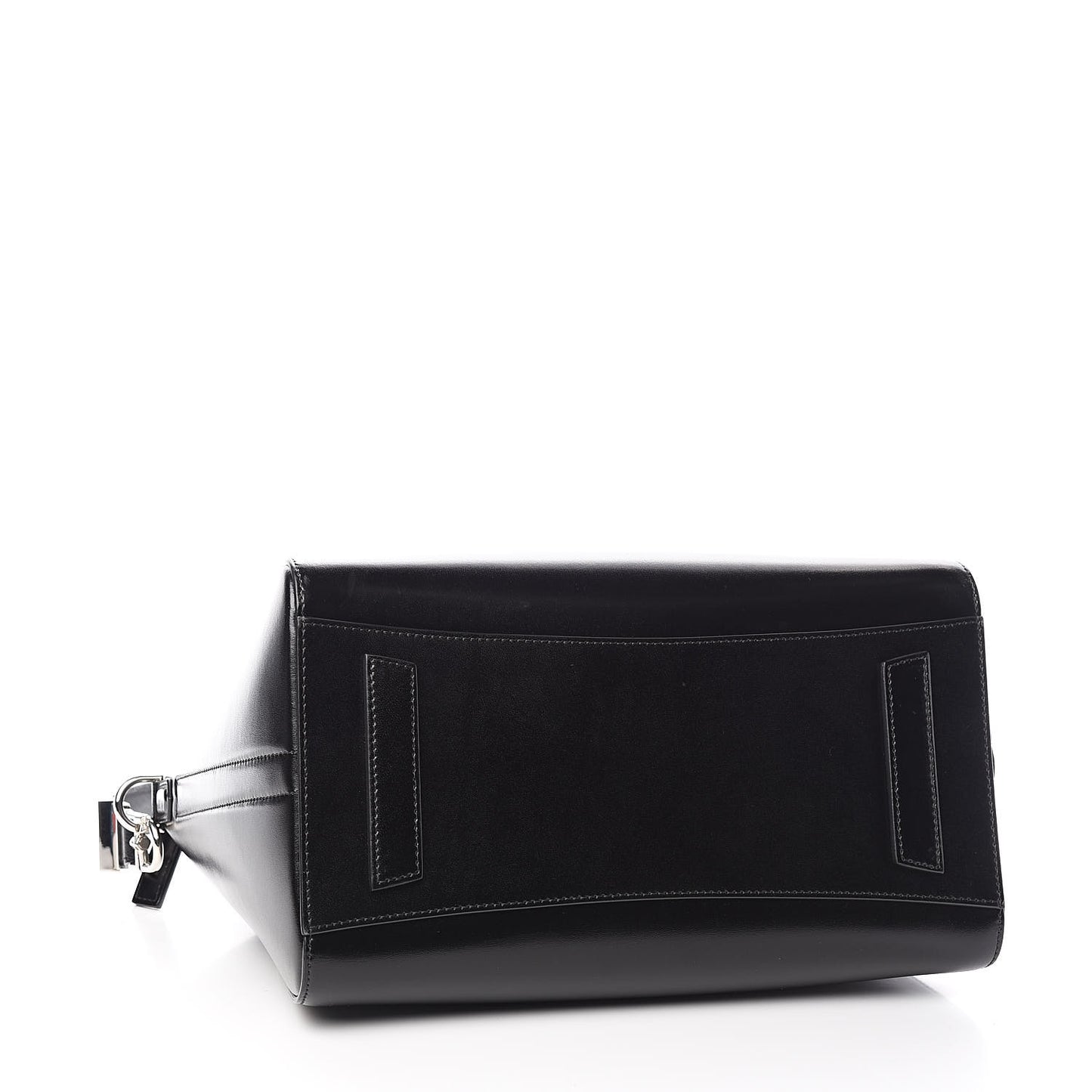 Shiny Lord Calfskin Medium Antigona Black