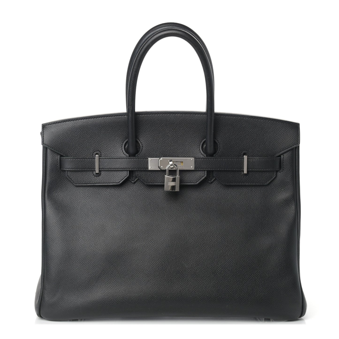 Epsom Birkin 35 Black