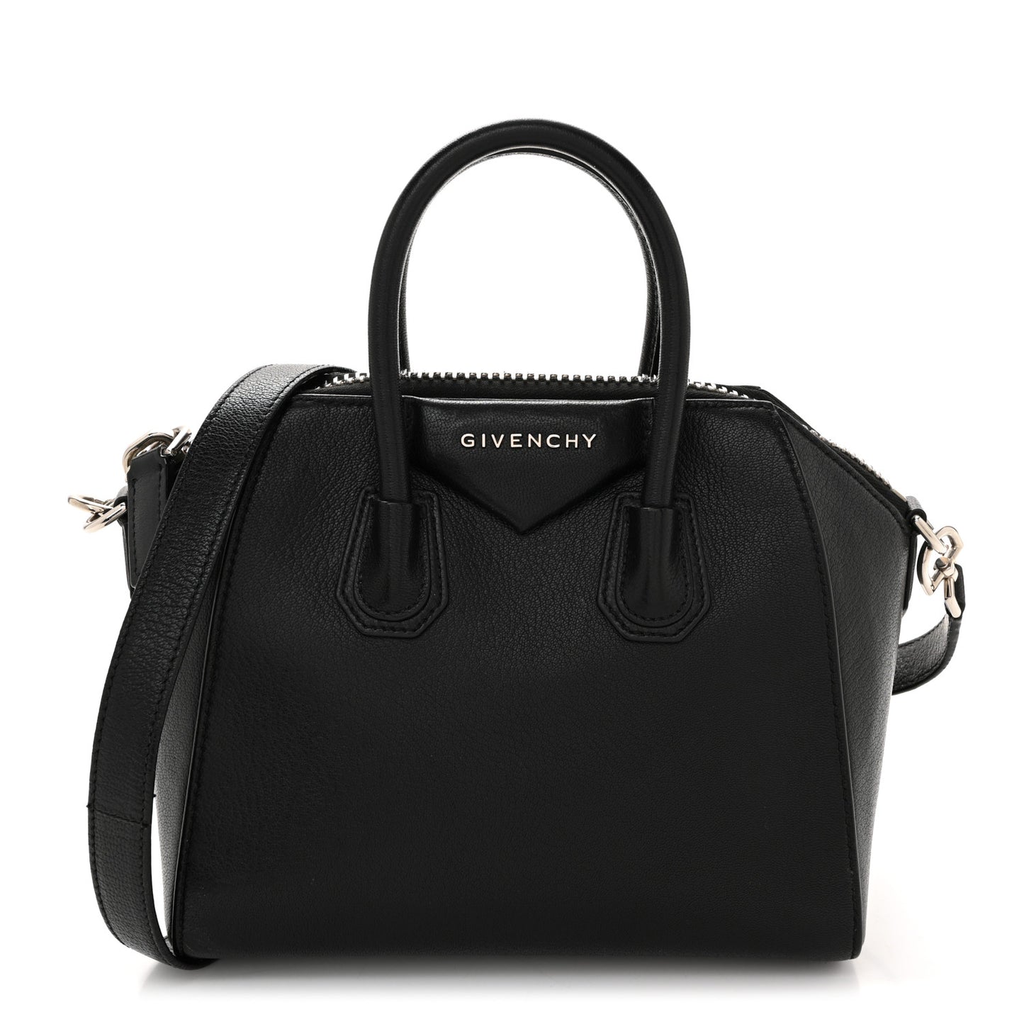 Sugar Goatskin Mini Antigona Black