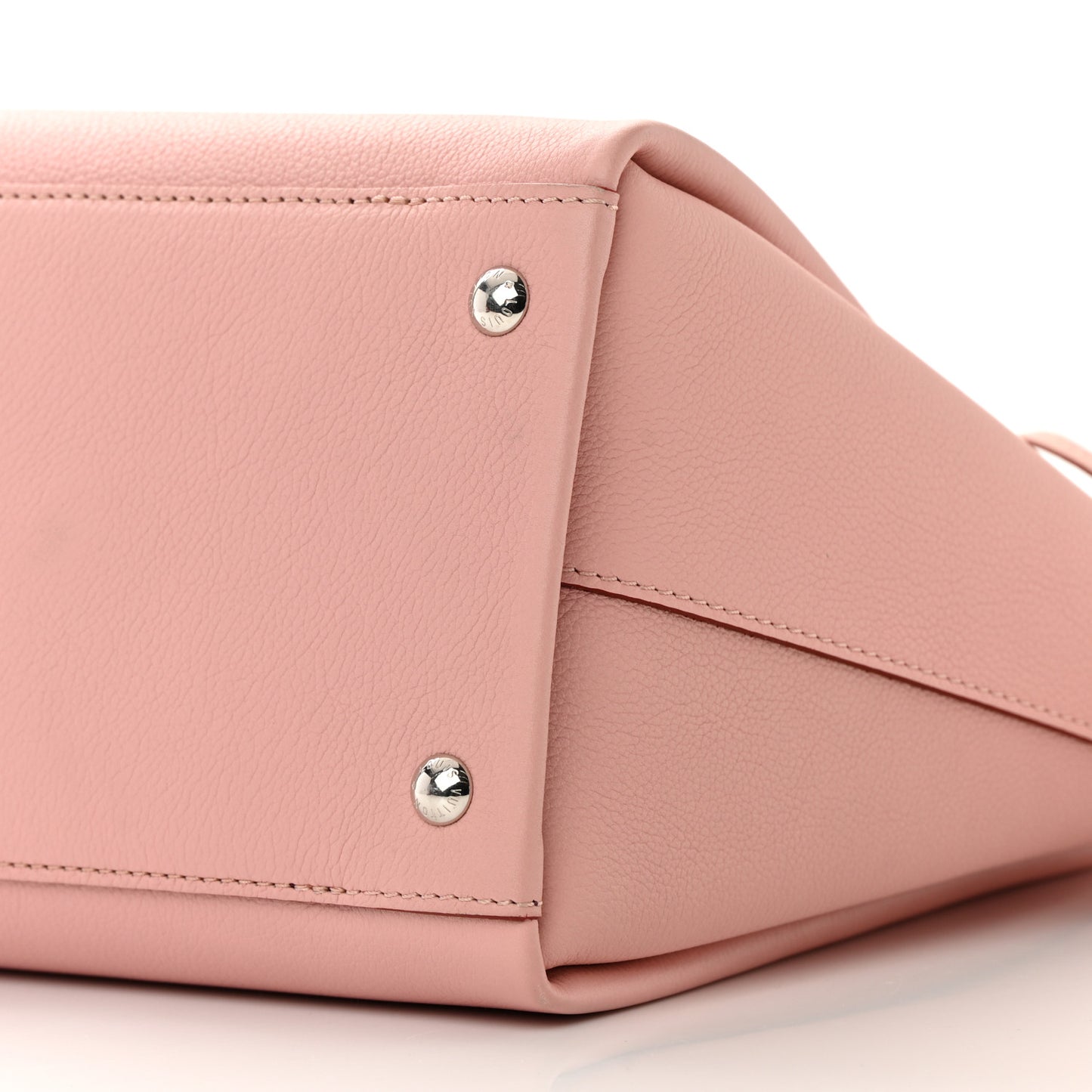 Calfskin Lockmeto Rose Poudre