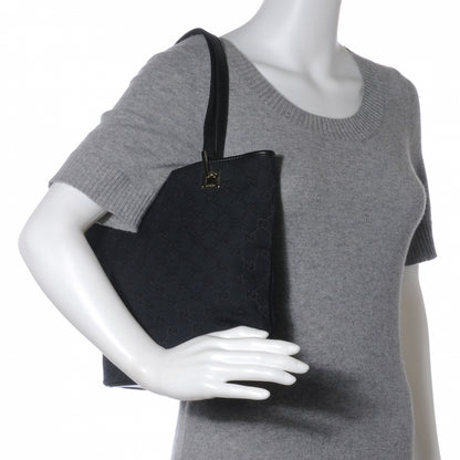 Gucci Monogram Small Bucket Tote Black 2 of 7