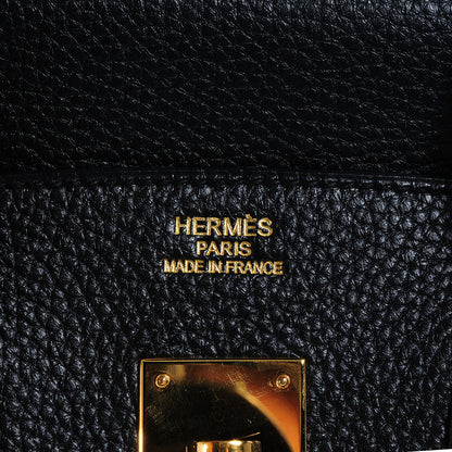 Hermes Togo Birkin 35 Black 6 of 10