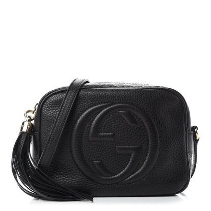 Gucci Pebbled Calfskin Small Soho Disco Bag Black 1 of 13