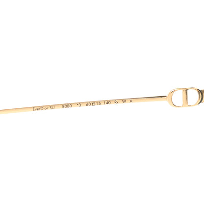 Christian Dior Metal EverDior Square Sunglasses Gold 5 of 8
