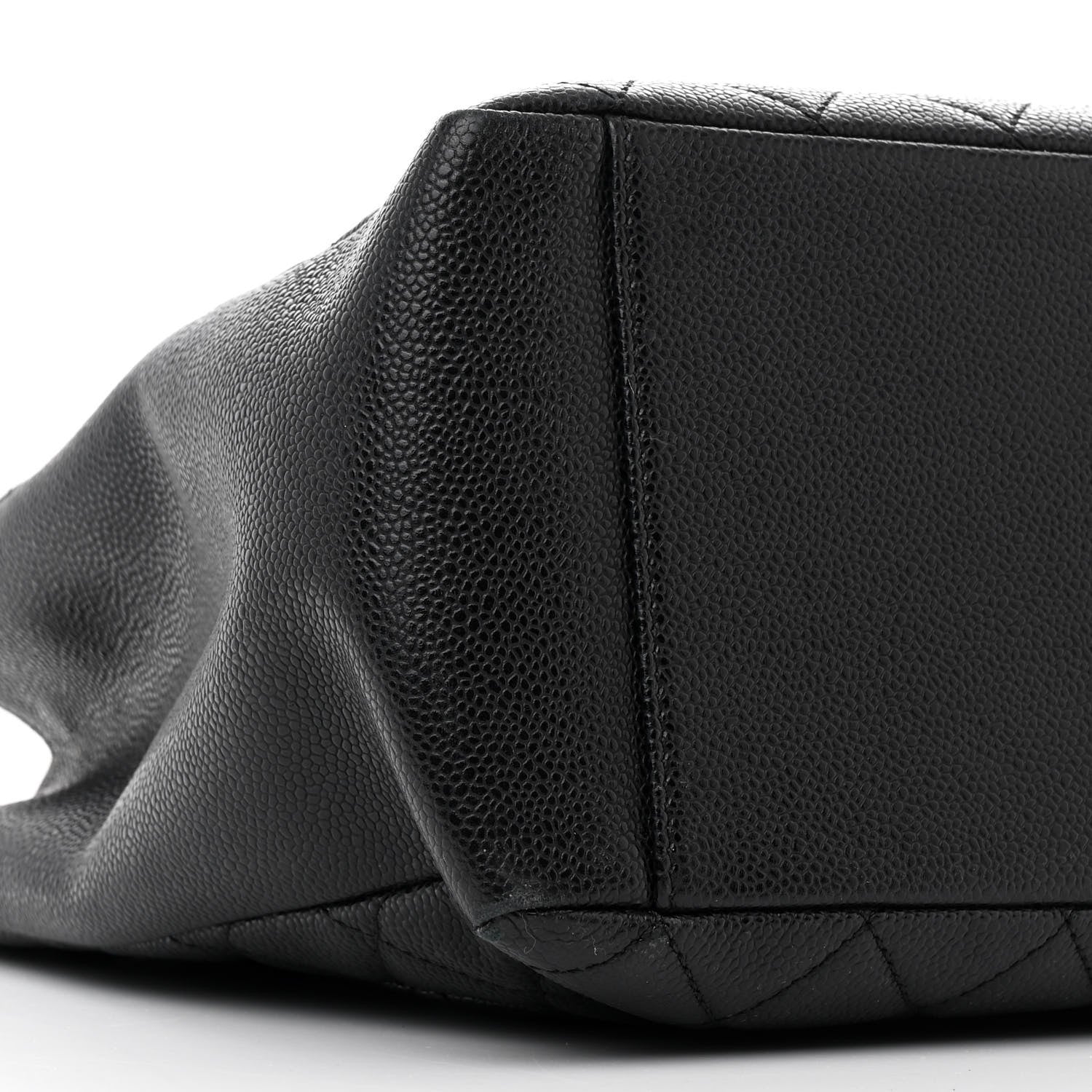 Chanel Caviar Quilted Grand Shopping Tote GST Black 10 of 12