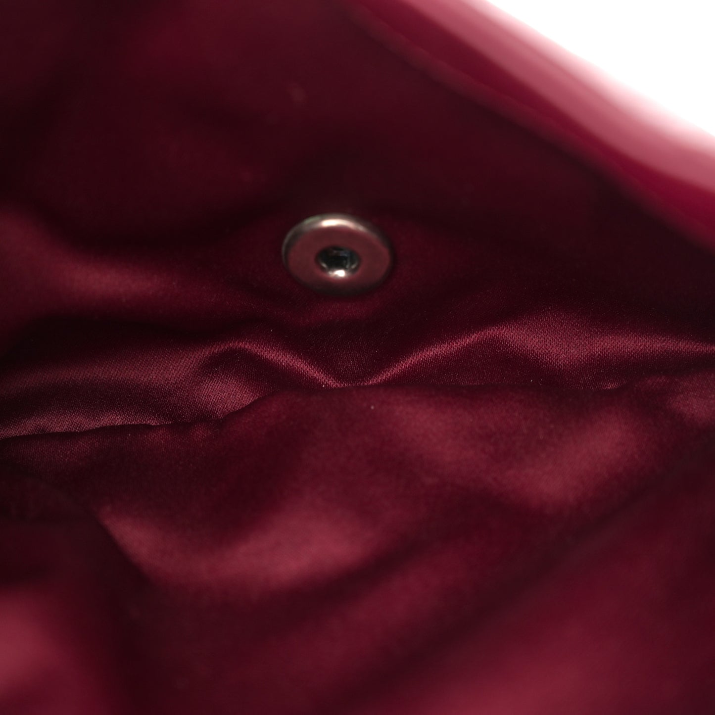 Lambskin Quilted Accordion Flap Burgundy