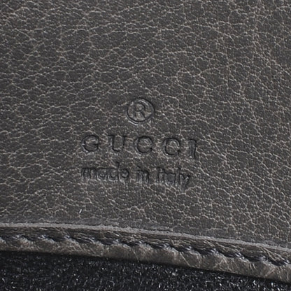 Gucci Guccissima Bamboo Tassel Zip Around Wallet Grey 6 of 7