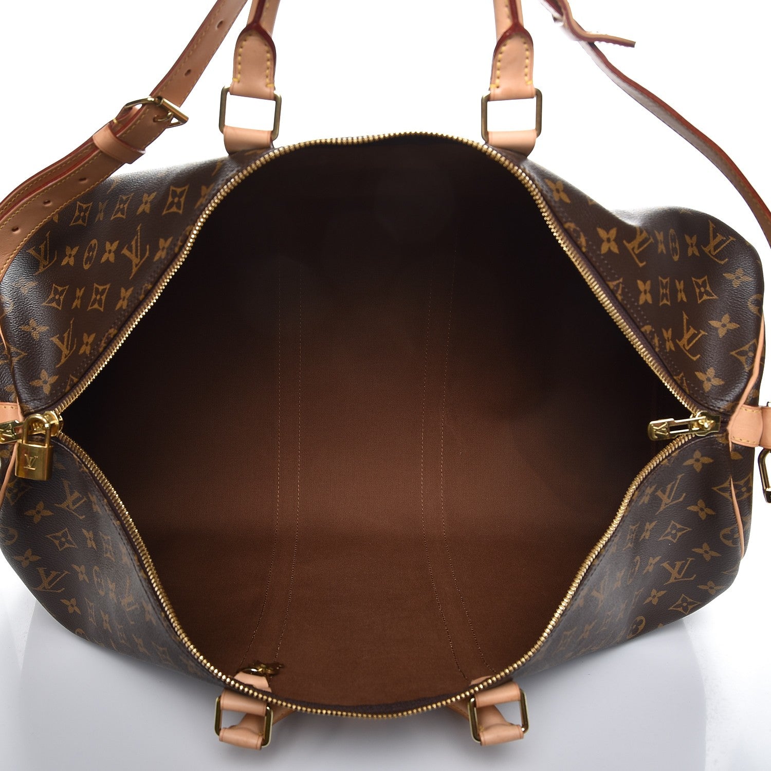 Louis Vuitton Monogram Keepall Bandouliere 55 6 of 23