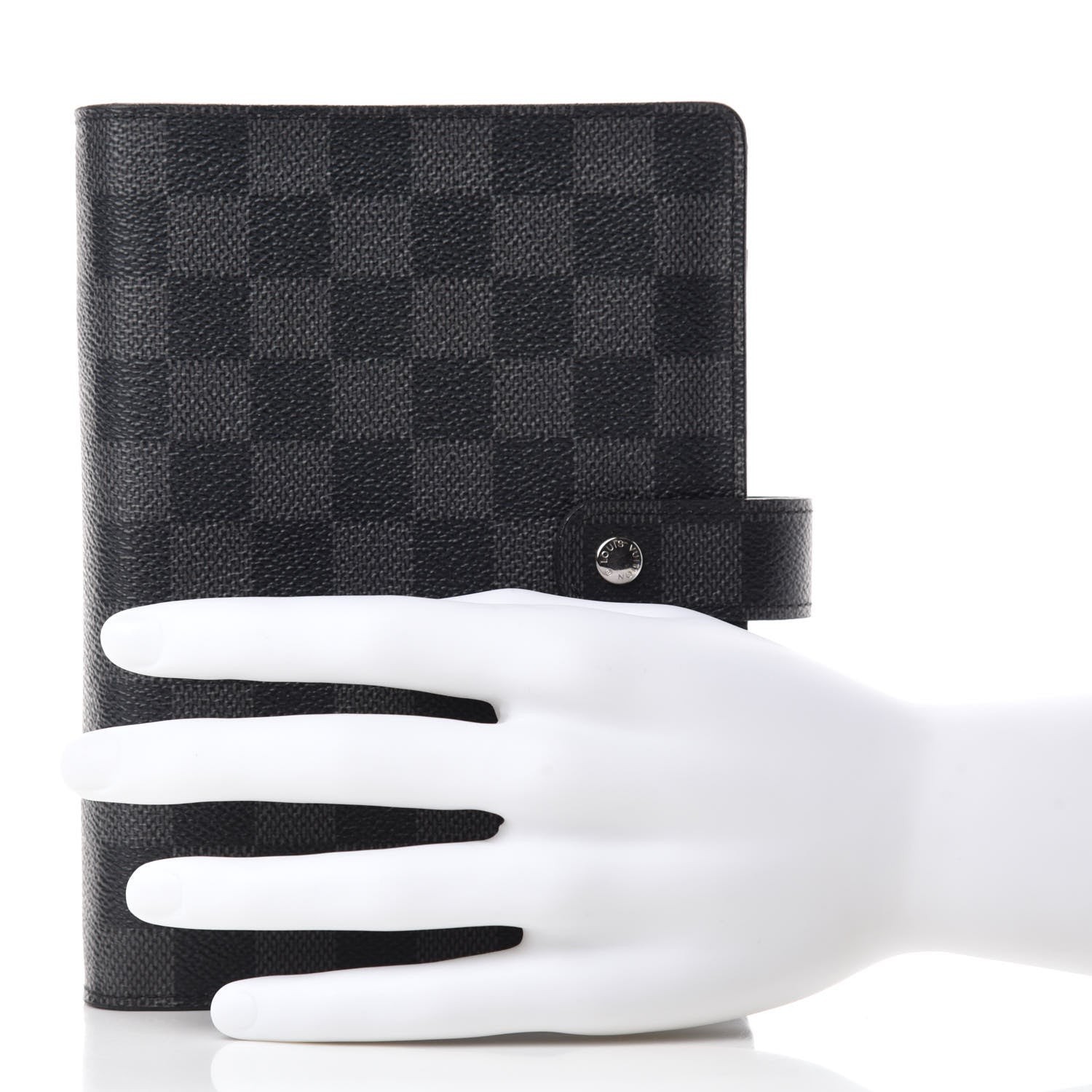 Louis Vuitton Damier Graphite Medium Ring Agenda Cover 2 of 7