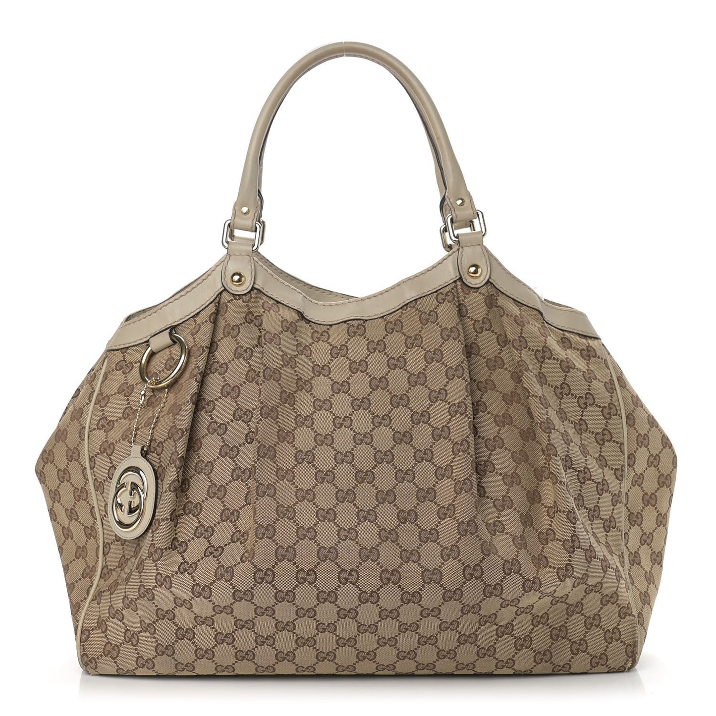 Monogram Large Sukey Tote Off White