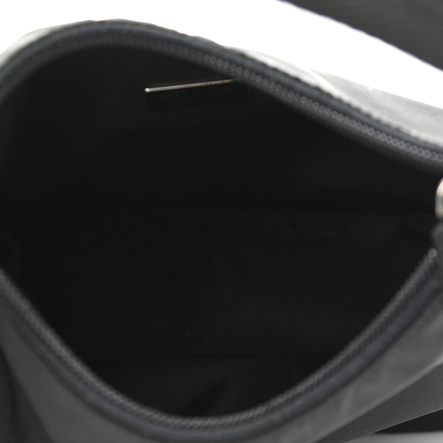 Tessuto Nylon Sport Shoulder Bag Black