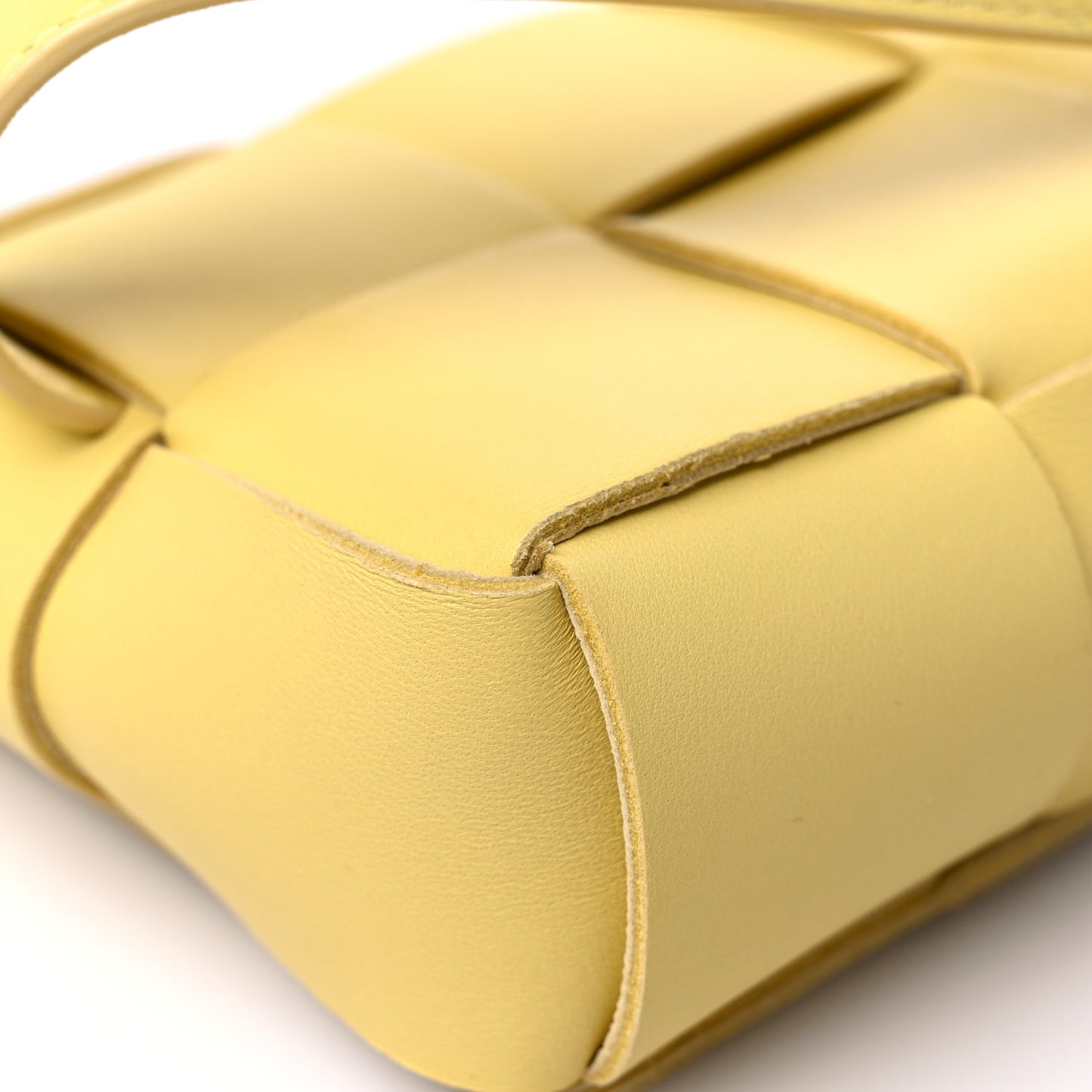 Nappa Maxi Intreccio The Belt Cassette Bag Butter