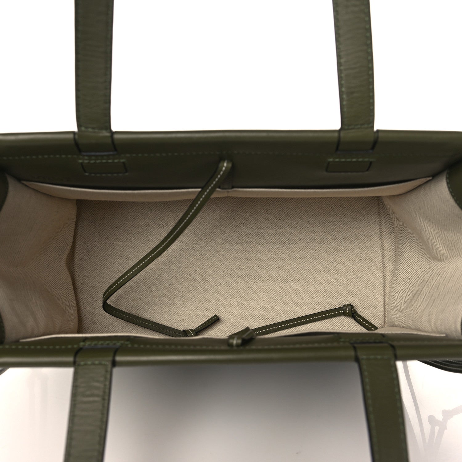 Loewe Soft Grained Calfskin Small Cushion Tote Avocado 4 of 8