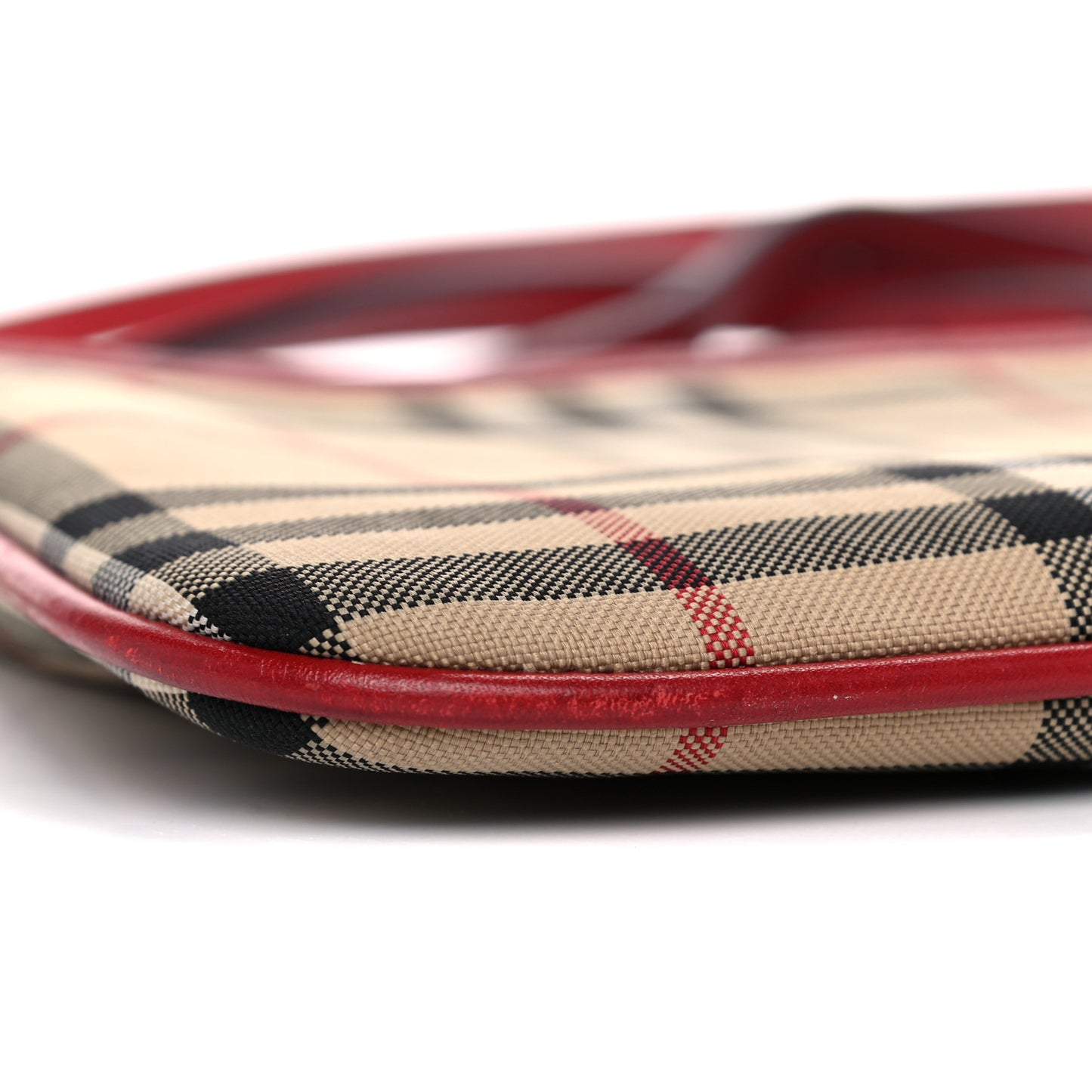 Horseferry Check Crossbody Clutch Bag Parade Red