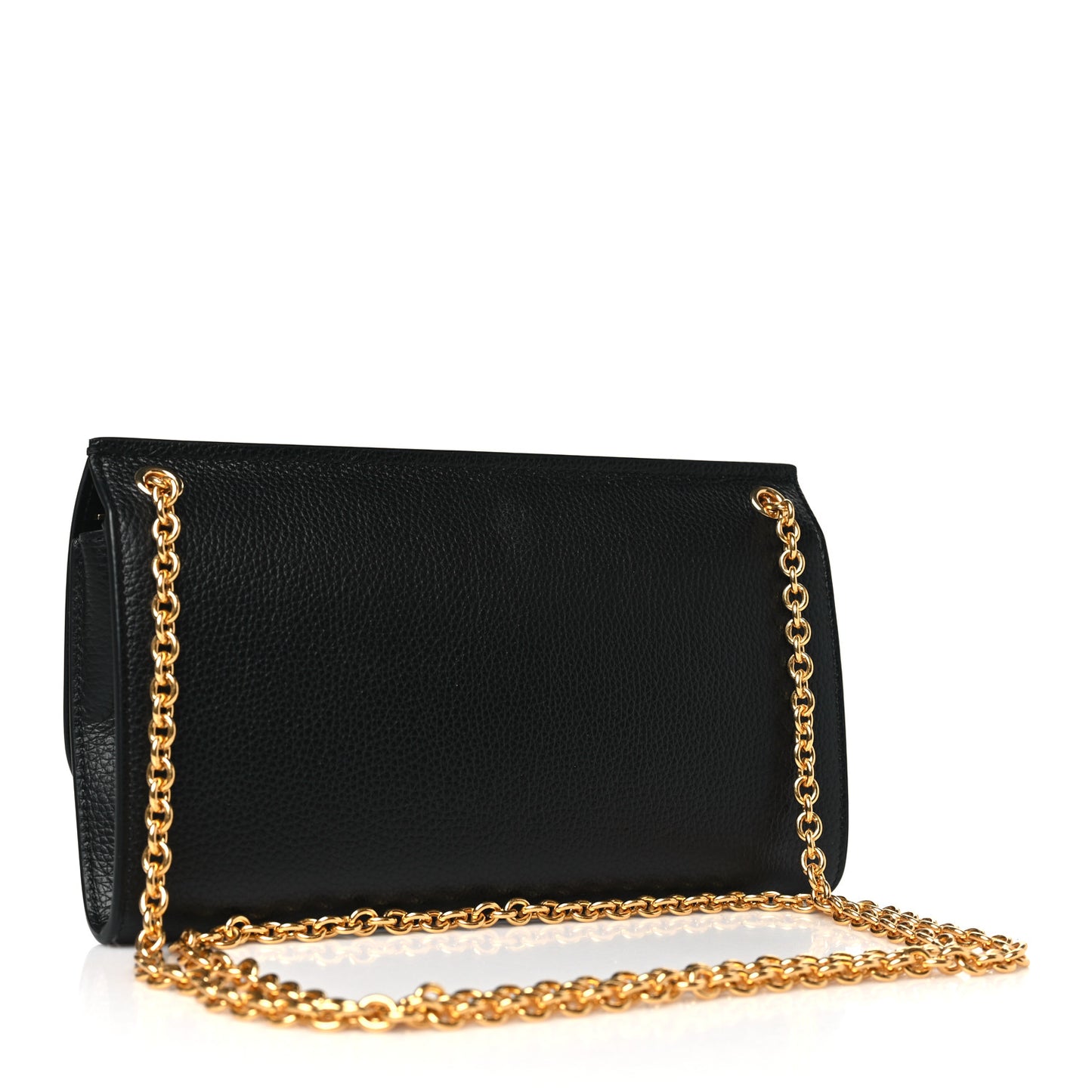 Small Classic Grain Amberley Convertible Clutch Black