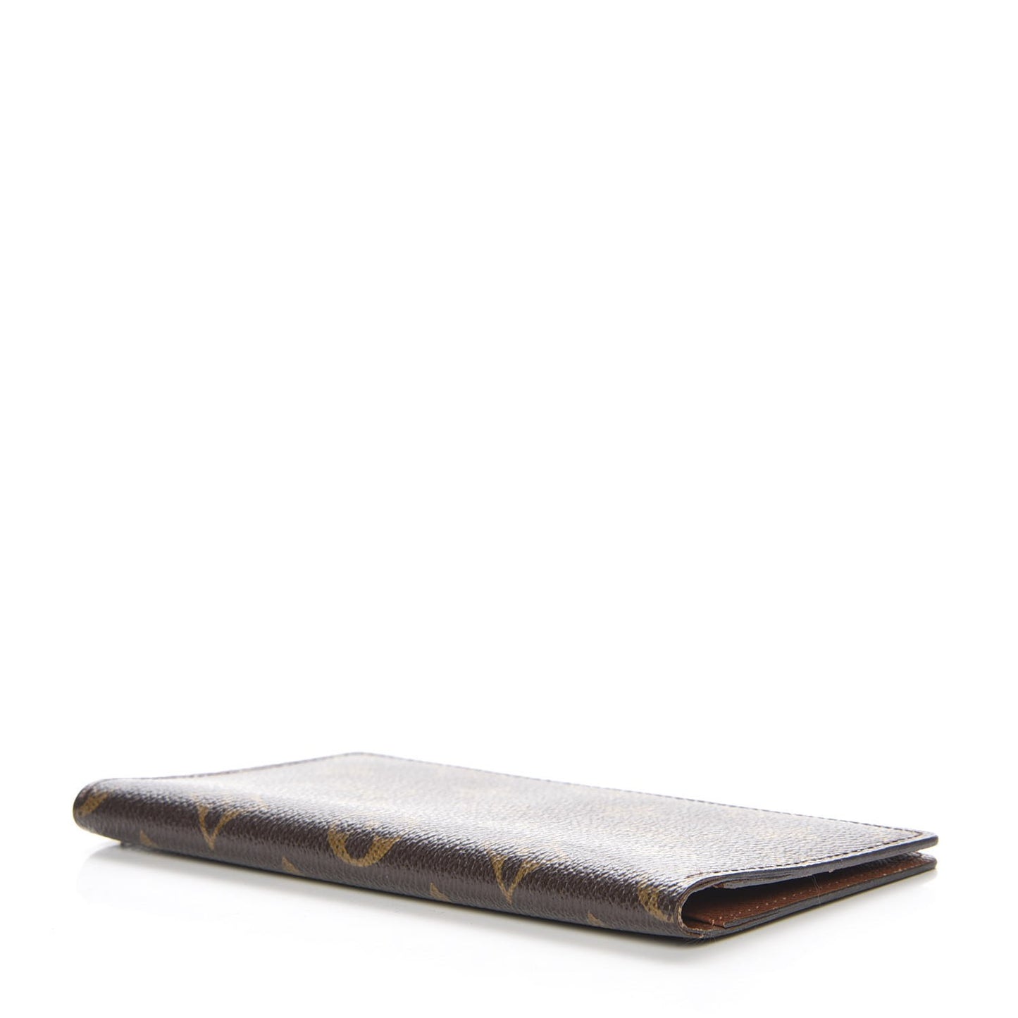 Monogram Checkbook Holder Wallet
