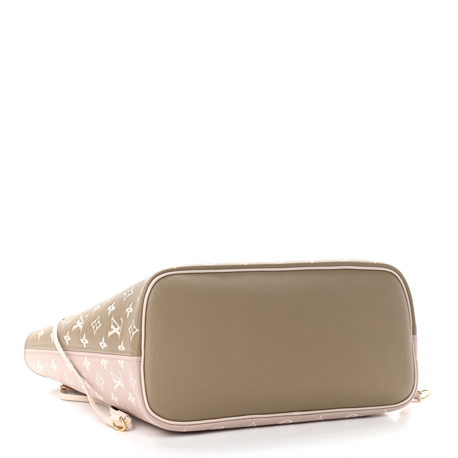 Louis Vuitton Empreinte Monogram Spring In The City Neverfull MM Kaki Beige Cream 5 of 11