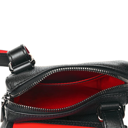 Christian Louboutin Calfskin Rubber Bench Reporter Loubi Black 6 of 10