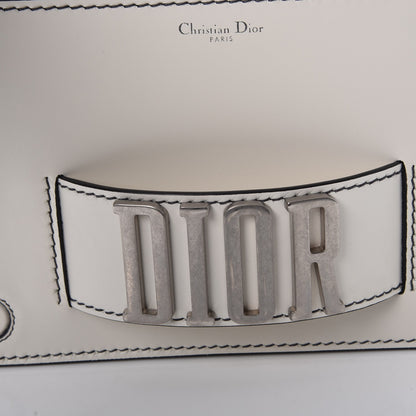 Christian Dior Smooth Calfskin Dio(r)evolution Flap Bag Off White 9 of 13