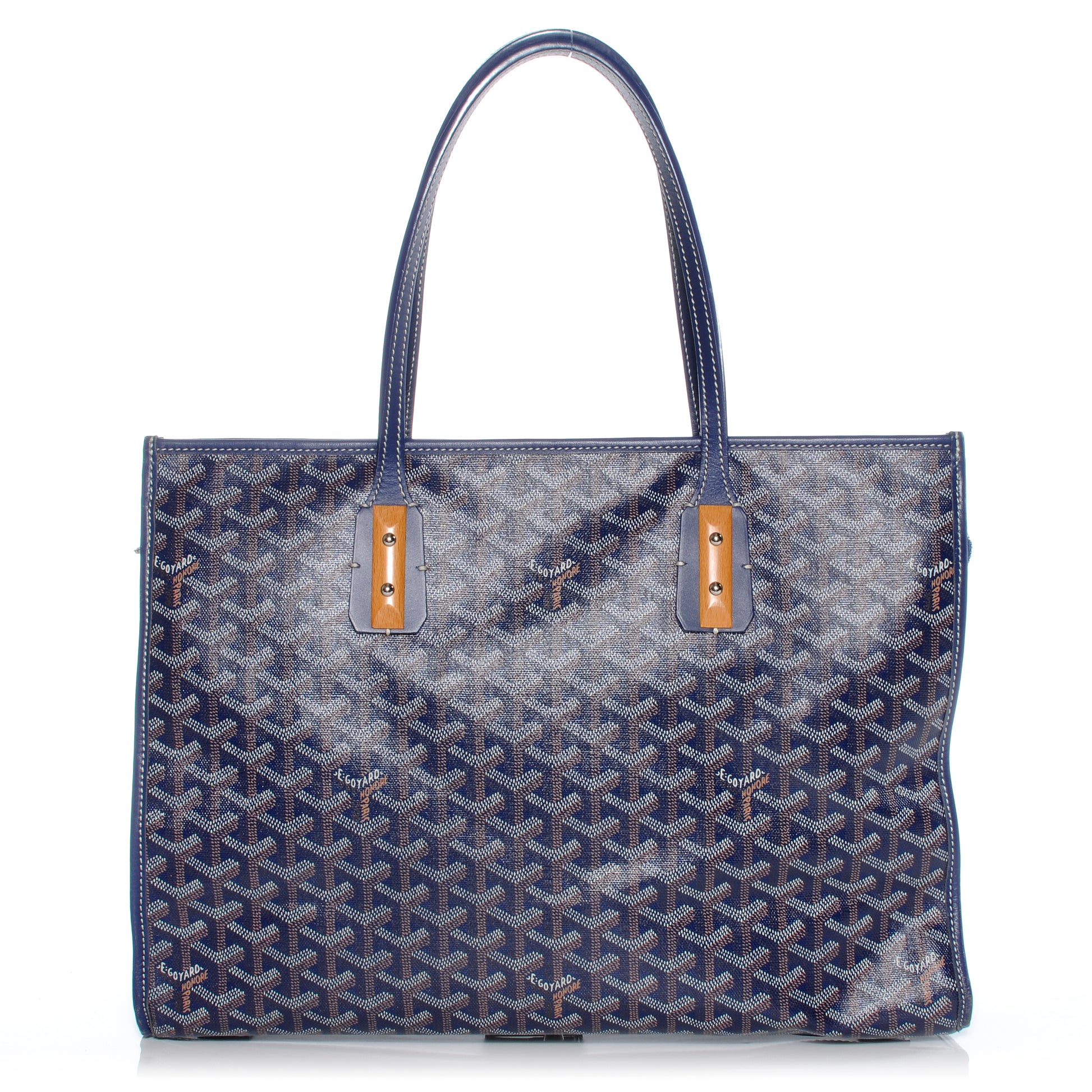 Goyard Goyardine Marquises Tote Blue 1 of 7