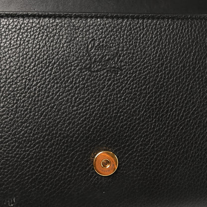 Christian Louboutin Calfskin Spikes Wallet On Chain Black 6 of 9