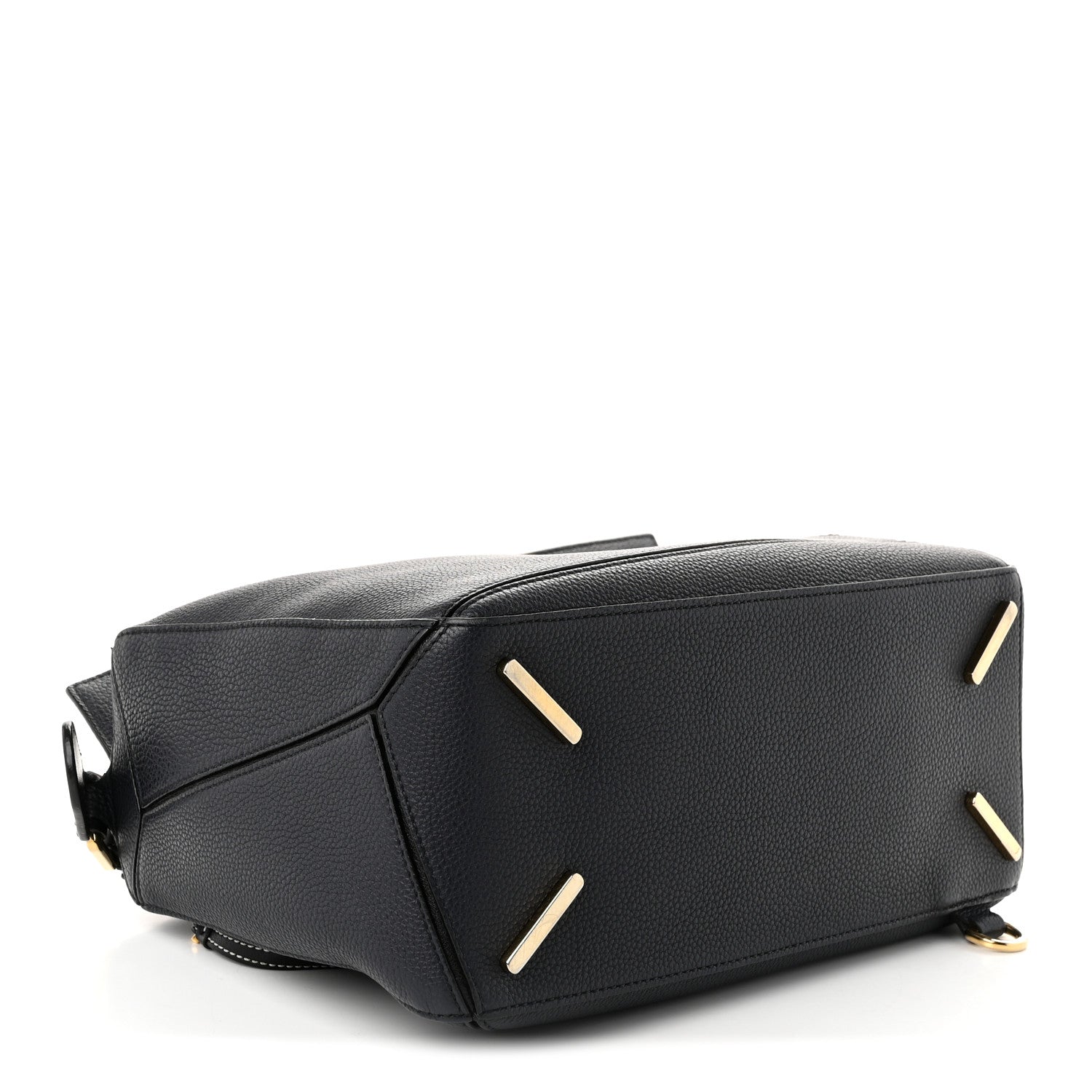 Loewe Calfskin Medium Puzzle Bag Midnight Blue Black 4 of 9