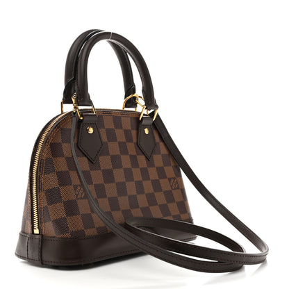 Louis Vuitton Damier Ebene Alma BB 3 of 14