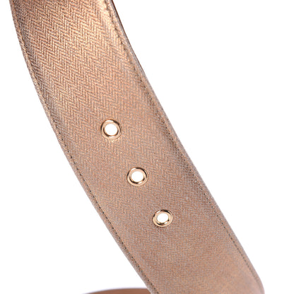 Chanel Cavas CC Belt 90 36 Beige 4 of 5
