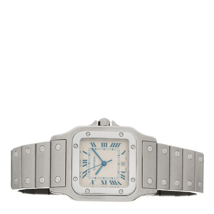 Cartier Stainless Steel 29mm Santos De Cartier Galbee Quartz Watch 2 of 4