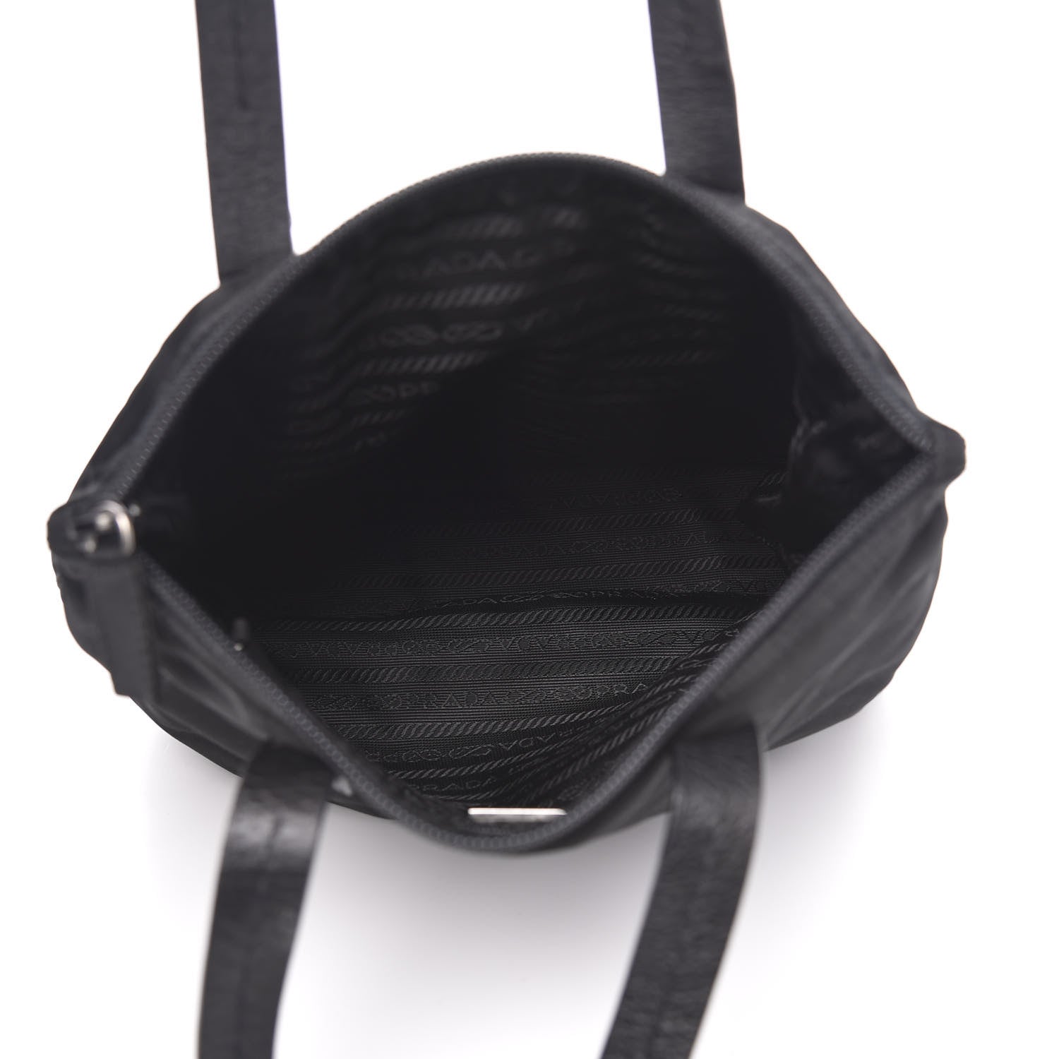Prada Tessuto Nylon Vela Tote Black 5 of 11