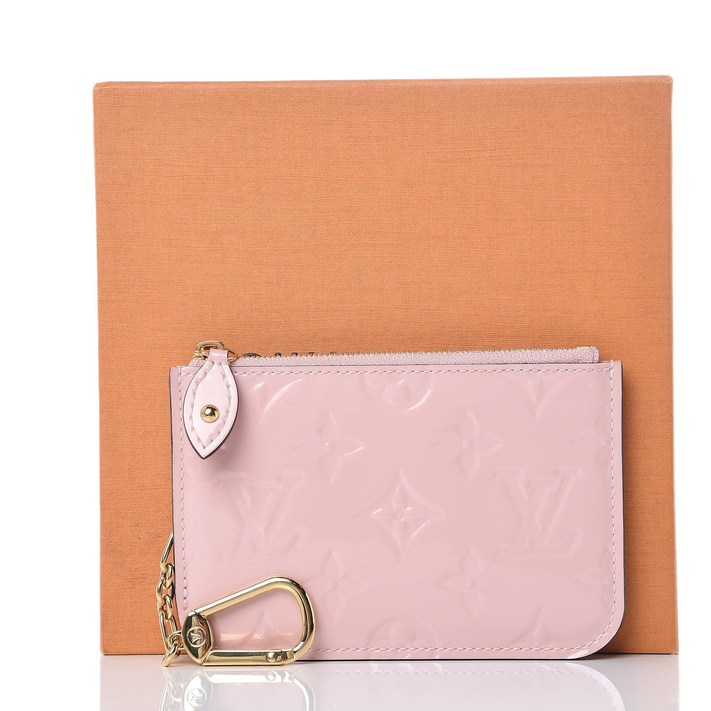 Vernis Key Pouch Rose Ballerine