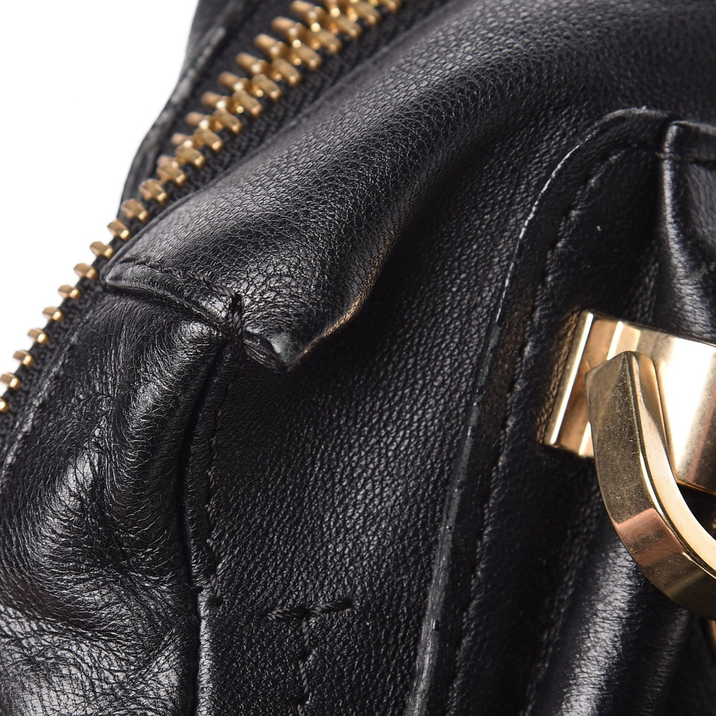 Calfskin Medium Military Paraty Black