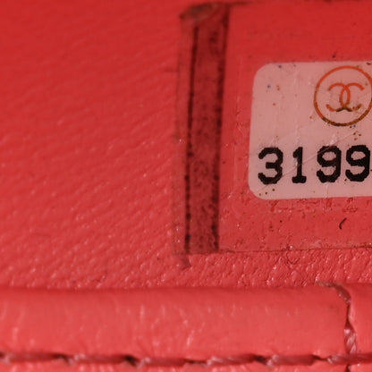 Chanel Lambskin Quilted CC Bubble Vanity Case With Chain Pink 7 of 11