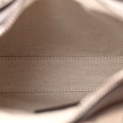 Gucci GG Supreme Monogram Textured Calfskin Web Small Attache Shoulder Bag Beige Ebony New Acero 5 of 11