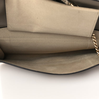 Chloe Suede Calfskin Faye Clutch Motty Grey 5 of 7