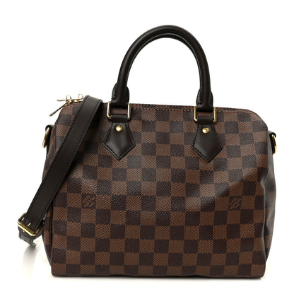 Louis Vuitton Damier Ebene Speedy Bandouliere 25 1 of 10