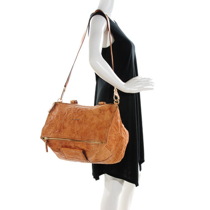 Givenchy Tumbled Sheepskin Medium Pandora Tan 2 of 8